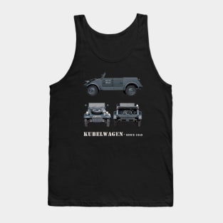 Kubelwagen Type 82 WWII Army Tank Top